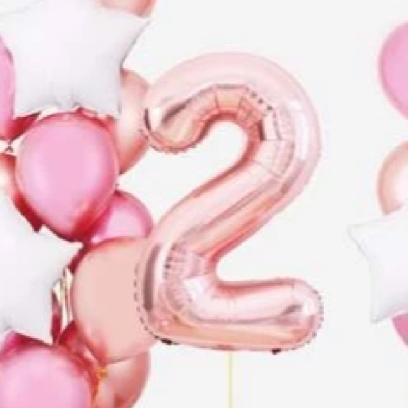 ❣️LAST SET❣️32 Piece Set! 21st Birthday Pink Balloon Set - 32 Pieces in All! - Picture 2 of 4